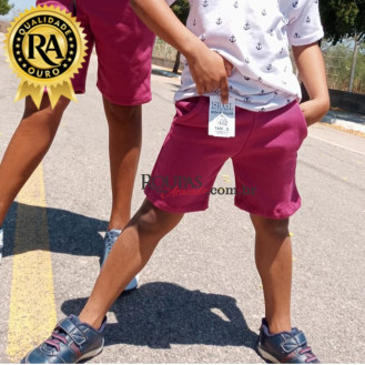 Bermuda Moletom Infantil