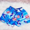 Short Tactel Feminino Estampado