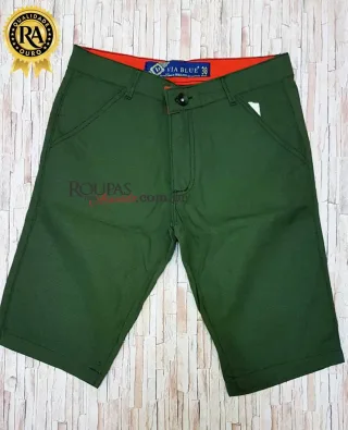 Bermuda Masculina Brim Colorida