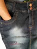 Saia Plus Size Jeans com Lycra Evang�lica