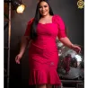 Vestido Midi Laise Plus Size