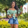 Cropped Viscose V�rios Modelos
