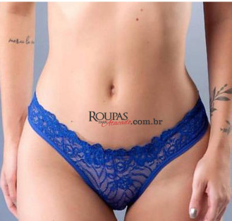 Calcinha de Renda com El�stico