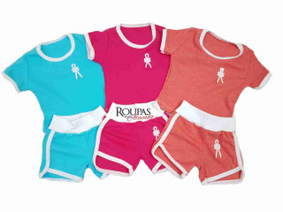 Conjunto Para Bebe com manga