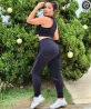 Conjunto Fitness Top E Cal�a Liso Sem Bojo