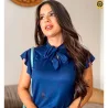 Blusas Feminina Em Suede Lisa
