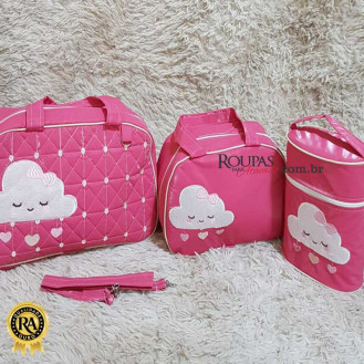 Kit Bolsas Saida De Maternidade 3 pe�as