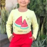 Blusa Manga Longa Infantil Cotton