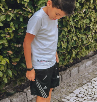Short Jogador Juvenil Com Bolso 