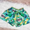 Short Tactel Feminino Estampado