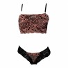 Conjunto Lingerie Carola Renda Estampada