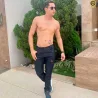 Cal�a Jeans Masculina Com Lycra