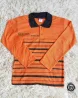 Camisa Polo Infantil Manga Longa atacado