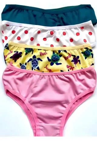Calcinha Infantil Microfibra