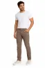 Cal�a Masculina de Sarja Colorida