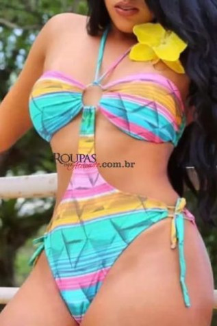 Mai� feminino estampado