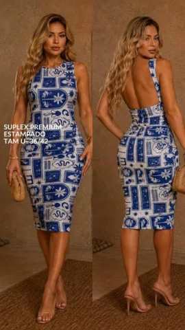Vestidos Estampados Feminino