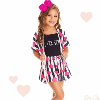 Conjunto Kimono Infantil Feminino
