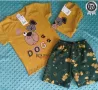 Conjunto Infantil Bermuda Moletim E Camiseta Algod�o