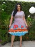 Vestido Midi Plus Size GG