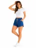 Short Jeans Feminino com El�stico