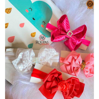 Tiara Para Beb� De Meia De Seda