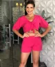 Conjunto Short e Blusa Viscose Lore