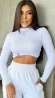 Cropped Feminino Manga Longa