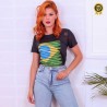 Tshirt Feminina Brasil