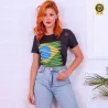 Tshirt Feminina Brasil