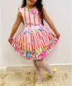 Vestido Infantil Neoprene Isabella