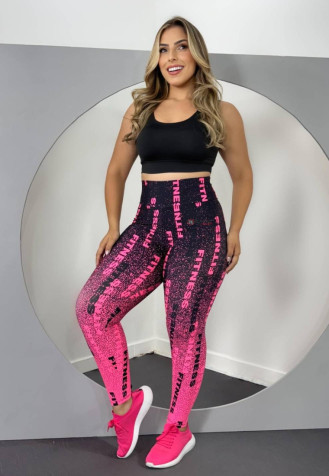 Cal�a Feminina Estampada Barrada