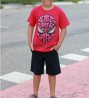 Camisa Algod�o Infantil Personagens 3 a 9 anos