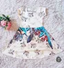 Vestido Gode Juvenil Estampado