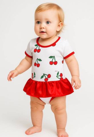 BODY COM SAIA PARA BEBE