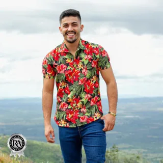 Camisa Floral Masculina