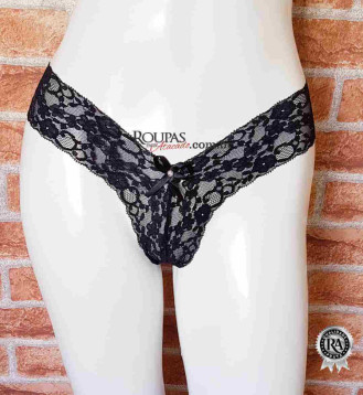 Calcinha de Renda Fio Dental