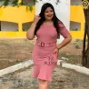 Vestido Plus Size Montaria