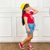 Short Infantil Matelass� Com Bolso