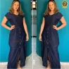 Vestido Jeans longo Evangelico