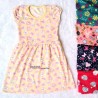 Vestido Estampado Infantil Com Manga
