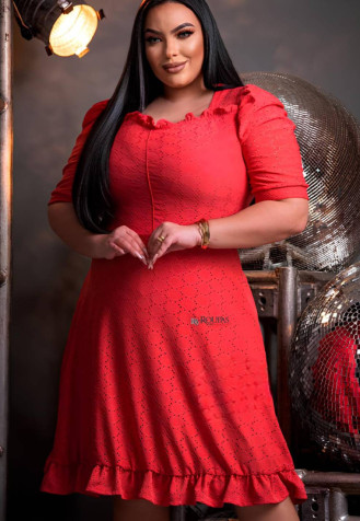 Vestido Midi Laise Plus Size