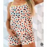Conjunto Baby Doll Estampado Em Malha