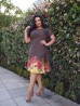 Vestido Midi Plus Size GG