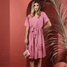 Vestido Midi Crepe Amanda