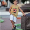 Regata Infantil Algod�o Com Estampas