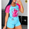 Pijama Feminino Curto Algod�o