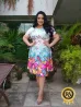 Vestido Midi Plus Size GG