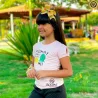 Blusa Infantil Feminina Com Aplica��es