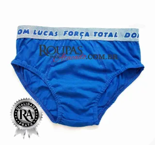 Cueca Algod�o El�stico Masculina
